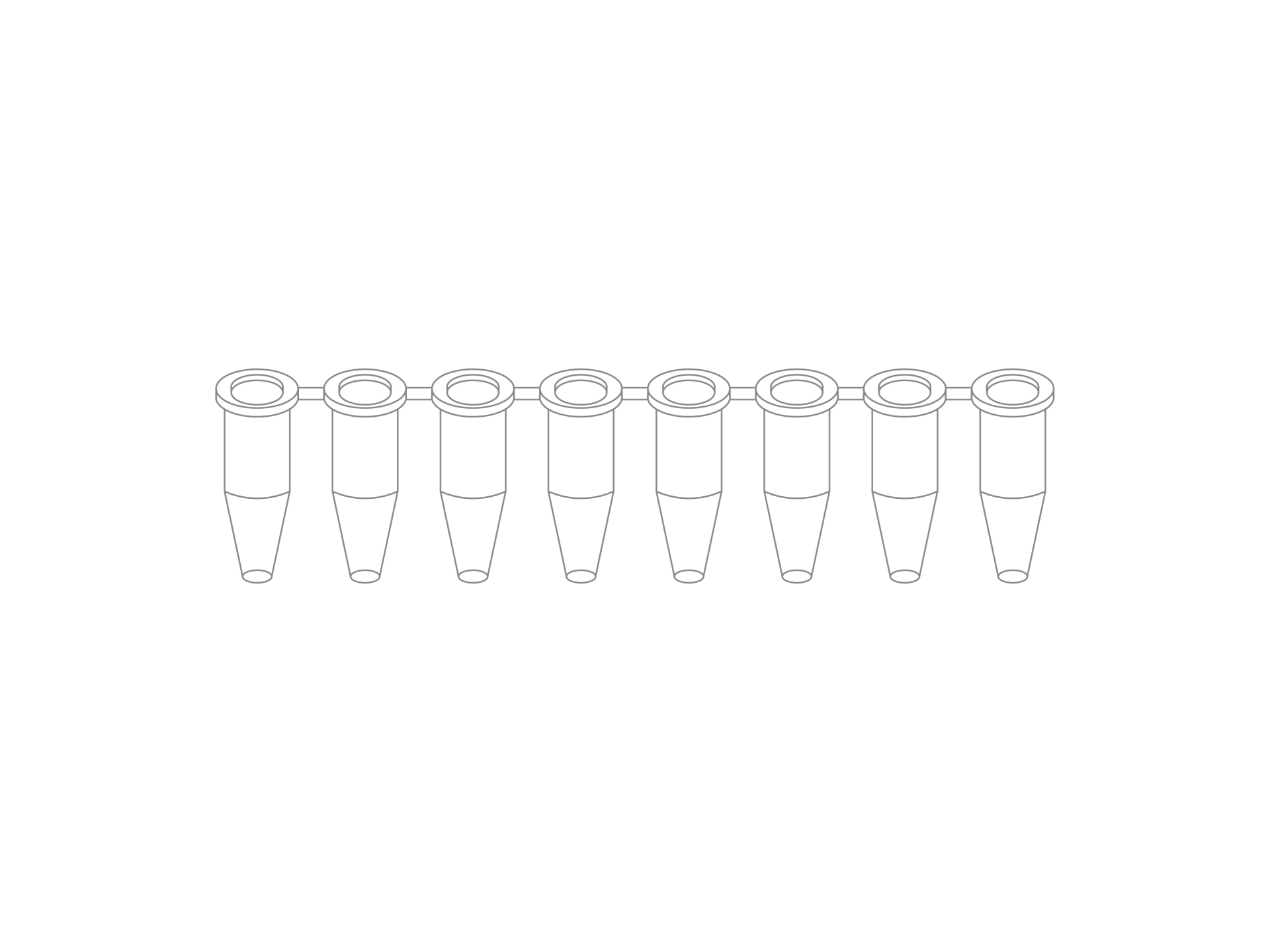 0.2mL PCR 8聯(lián)管 (含管蓋)